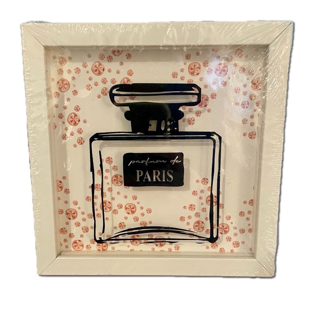 Paris Perfume Bottle Wall Art